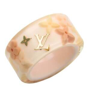 Louis Vuitton Ring Berg Farandole M65816 Monogram M Plastic Resin Rose Women'...